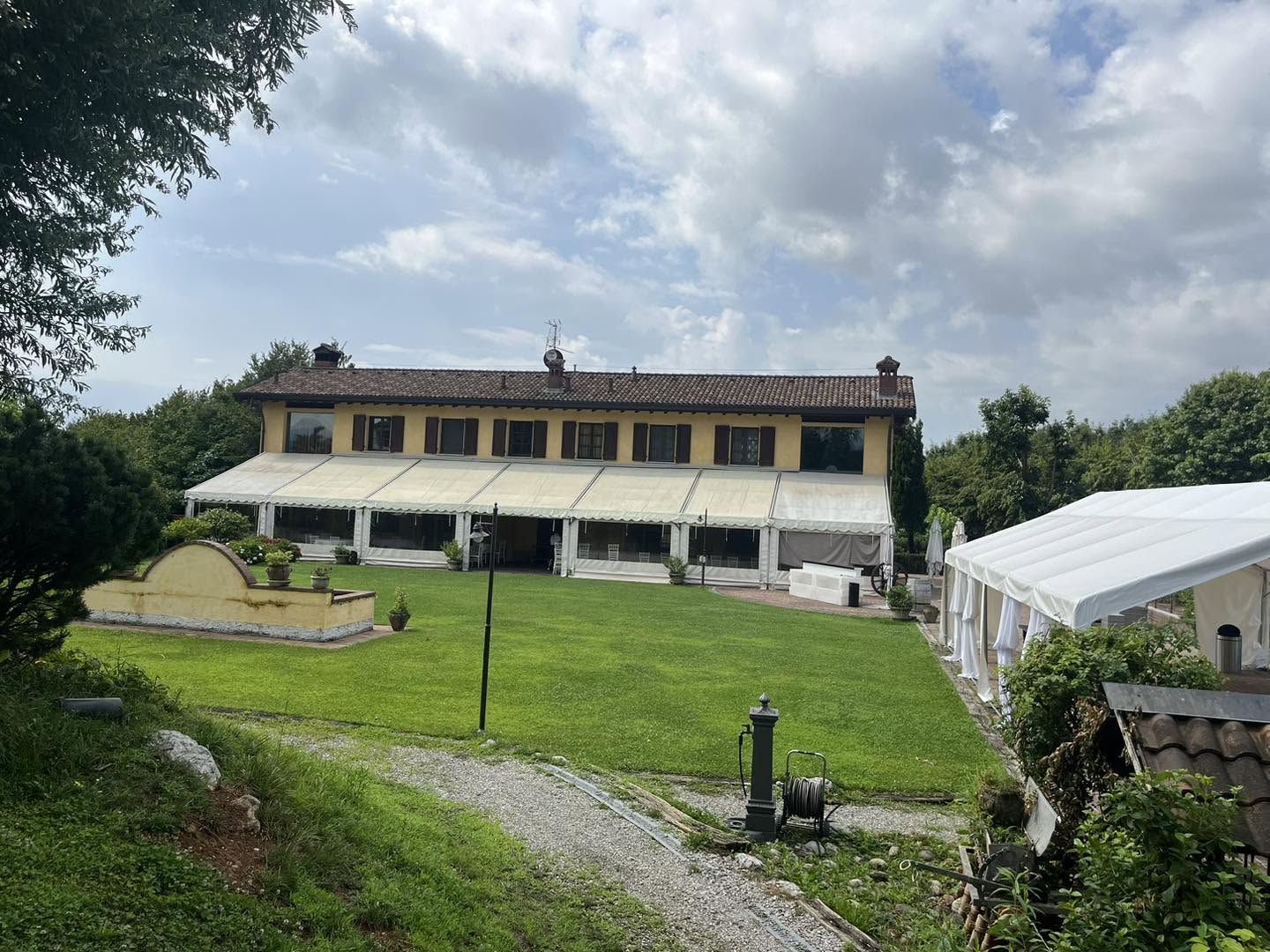 Tensostruttura sul Giardino