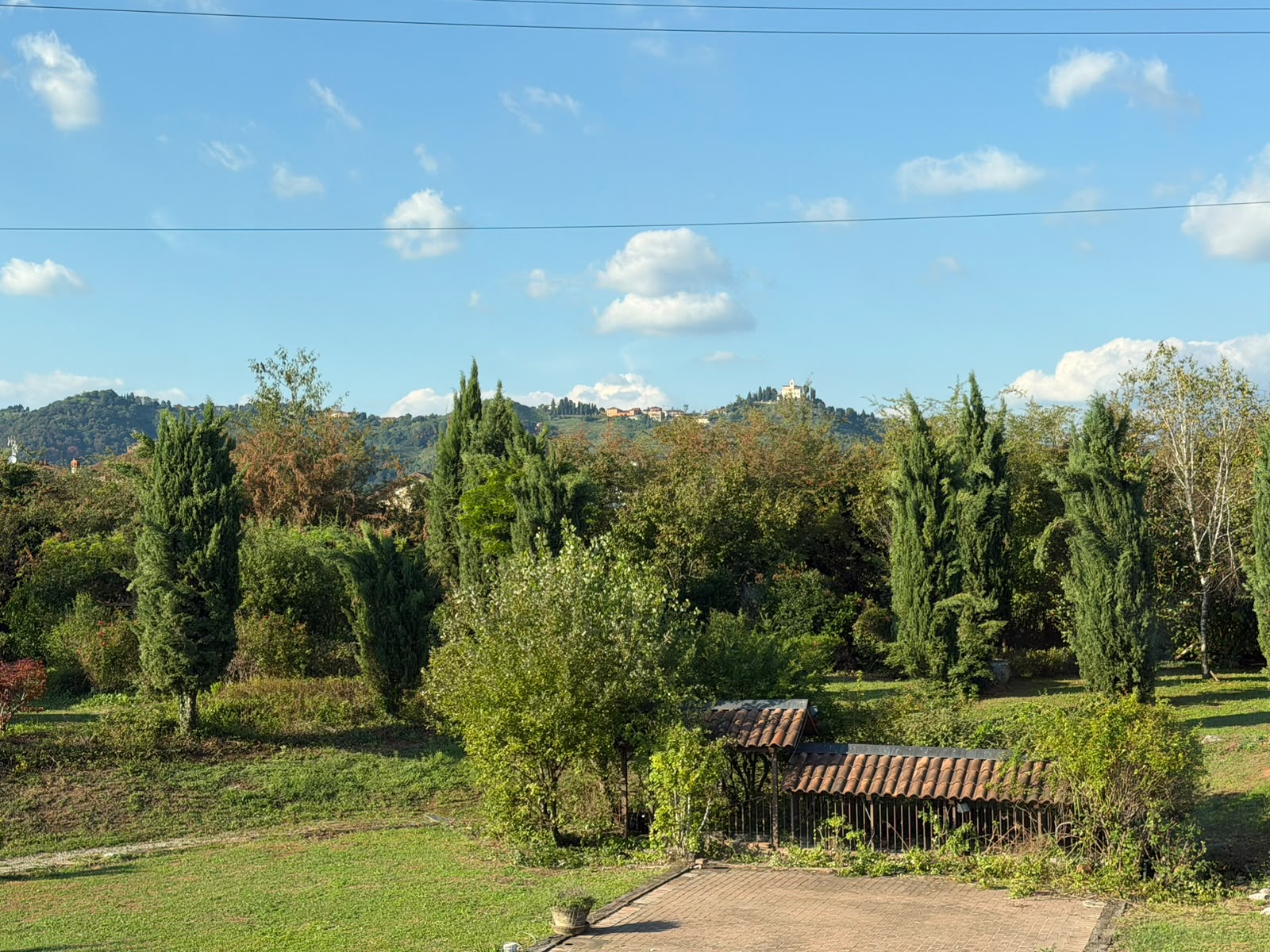 Vista sulle colline brianzole